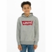 Herren Sweater ohne Kapuze Levi's Batwing Screenprint Grau