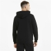 Herenhoodie Puma Essentials Big Logo Zwart