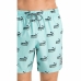 Men’s Bathing Costume Puma Logo AOP Light Blue