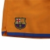 Detské krátke športové nohavice Nike FC Barcelona Third Kit 07/08 Oranžová