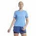 Camisola de Manga Curta Mulher Reebok Speedwick Azul Claro