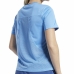 Camisola de Manga Curta Mulher Reebok Speedwick Azul Claro