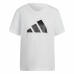 Tricou cu Mânecă Scurtă Femei Adidas Future Icons Alb