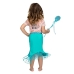 Costume per Bambini My Other Me Sirena Azzurro Tutù 3-6 anni (3 Pezzi)