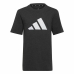 Børne Kortærmet T-shirt Adidas Future Icons Sort