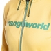 Casaco de Desporto para Mulher Trangoworld Liena Com capuz Amarelo