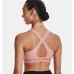 Soutien-gorge de Sport Under Armour  Crossback Mid Rose