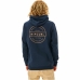 Herenhoodie Rip Curl Re Entry Marineblauw