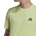 Kortærmet T-shirt til Mænd Adidas Aeroready Designed 2 Move Grøn