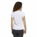 Maglia a Maniche Corte Donna Adidas Training 3B Bianco