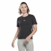 Dames-T-Shirt met Korte Mouwen Reebok Tape Pack Zwart