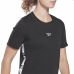 Damen Kurzarm-T-Shirt Reebok Tape Pack Schwarz