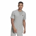 Heren-T-Shirt met Korte Mouwen Adidas Essentials Feelcomfy Grijs