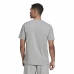 Heren-T-Shirt met Korte Mouwen Adidas Essentials Feelcomfy Grijs