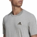 Ανδρική Μπλούζα με Κοντό Μανίκι Adidas Essentials Feelcomfy Γκρι