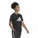 Heren-T-Shirt met Korte Mouwen Adidas Future Icons Zwart