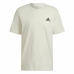 Men’s Short Sleeve T-Shirt Adidas Essentials Feelcomfy White