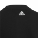 Detská mikina bez kapucne Adidas Sweat Logo Čierna