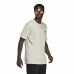 Men’s Short Sleeve T-Shirt Adidas Essentials Feelcomfy White