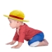 Kostuums voor Baby's One Piece Luffy (2 Onderdelen)