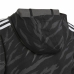 Bluza z kapturem Dziecięca Adidas 3 Stripes Czarny