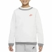 Kindersweater zonder Capuchon Nike Amplify  Wit