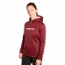 Sweat à capuche femme Trangoworld Bordeaux