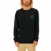 Herensweater zonder Capuchon Rip Curl Re Entry Crew Zwart