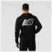 Bluza z kapturem Męska New Balance Essentials Fleece Czarny