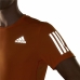 Camisola de Manga Curta Homem Adidas Own The Run Laranja