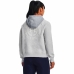 Herenhoodie Under Armour Rival Fleece CB Grijs