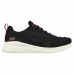 Sportsjoggesko for kvinner Skechers Bobs Squad 3 - Whip-Splash Svart