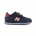 Chaussures casual enfant New Balance 500 HookLoop Bleu foncé