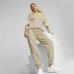 Adult's Tracksuit Bottoms Puma Colorblock  Beige Lady