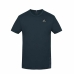 Heren-T-Shirt met Korte Mouwen Le coq sportif Tech Zwart