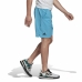 Miesten urheilushortsit Adidas Heat Ready Ergo Vaaleansininen