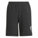 Pantaloncini Sportivi per Bambini Adidas Future Icons 3 Stripes Nero