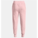 Joggebukser til barn Under Armour Rival Fleece Rosa