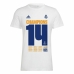 Heren Voetbal T-shirt met Korte Mouwen Adidas Real Madrid Champions 2022