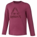 Dames-T-Shirt met Lange Mouwen Reebok Essentials Paars