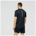 Maglia Sportiva a Maniche Corte New Balance Impact Run AT N-Vent Nero