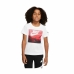 Kurzarm-T-Shirt für Kinder Nike Air View Weiß