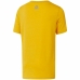 Camisola de Manga Curta Criança Reebok Elemental Amarelo