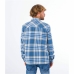 Herenshirt met Lange Mouwen Hurley Santa Cruz Blauw