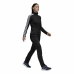 Women's Tracksuit Adidas Three Stripes Black