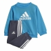 Sportsoutfit voor baby Adidas Badge of Sport French Terry Blauw