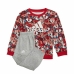 Zestaw Sportowy dla Dzieci Jogger Adidas Czerwony