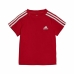 Set Sport pentru Bebeluși Adidas Three Stripes Roșu