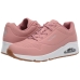 Pantofi sport pentru femei Skechers Stand On Air Roz Somon