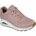 Sportsjoggesko for kvinner Skechers Stand On Air Rosa Laksefarget